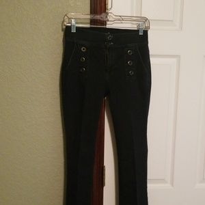 Womens High Waist Flare Jeans